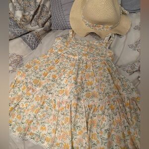 Haute hippie girls floral dress